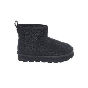 Michael Kors‎ Winnie Sparkle Bootie Black Glitter Ankle Boots Womens 7M
